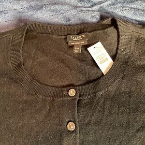 NWT Talbots wool Cropped Sweater.